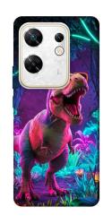 Чехол itsPrint Neon dino для Infinix Zero 30 4G