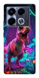 Чехол itsPrint Neon dino для Infinix Note 40 4G