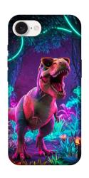 Чехол itsPrint Neon dino для Apple iPhone 16e (6.1")