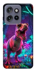 Чехол itsPrint Neon dino для Motorola Edge 50 Neo