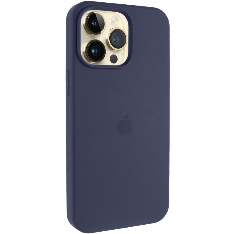 Чехол Silicone Case (AA) Logo with MagSafe для Apple iPhone 12 Pro / 12 (6.1) на картинке №1