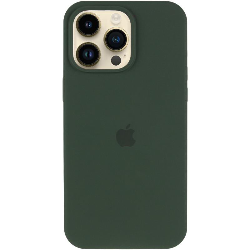 Чохол Silicone Case (AA) Logo with MagSafe для Apple iPhone 13 Pro Max (6.7) на малюнкі №2