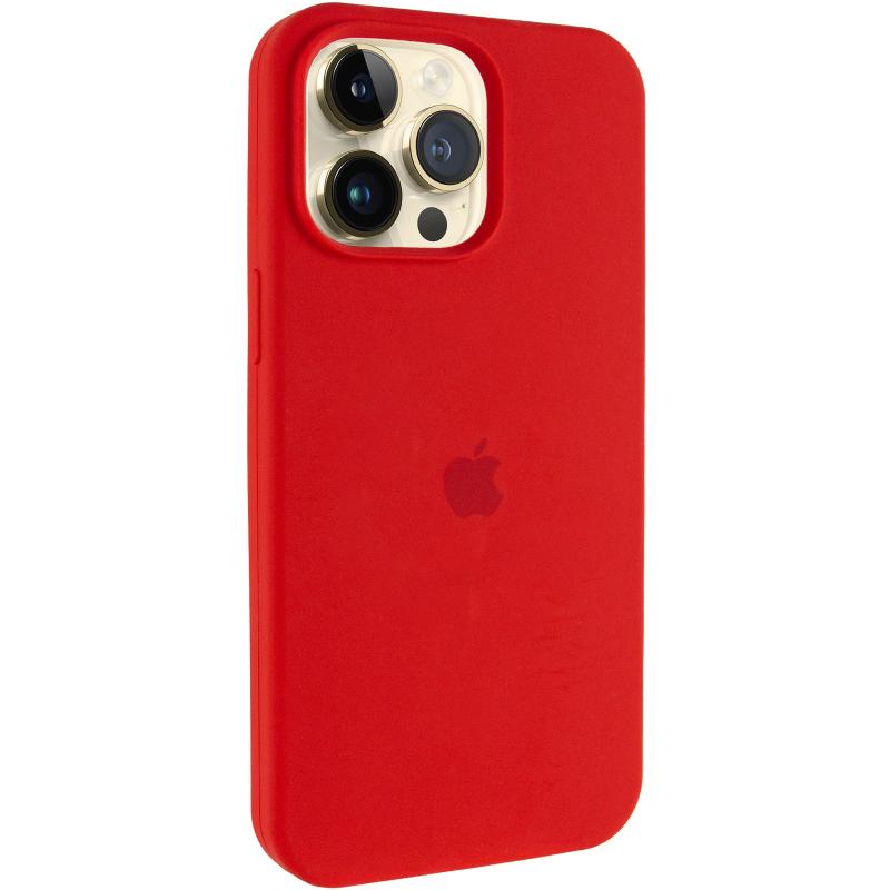 Чохол Silicone Case (AA) Logo with MagSafe для Apple iPhone 13 Pro (6.1) на малюнкі №1