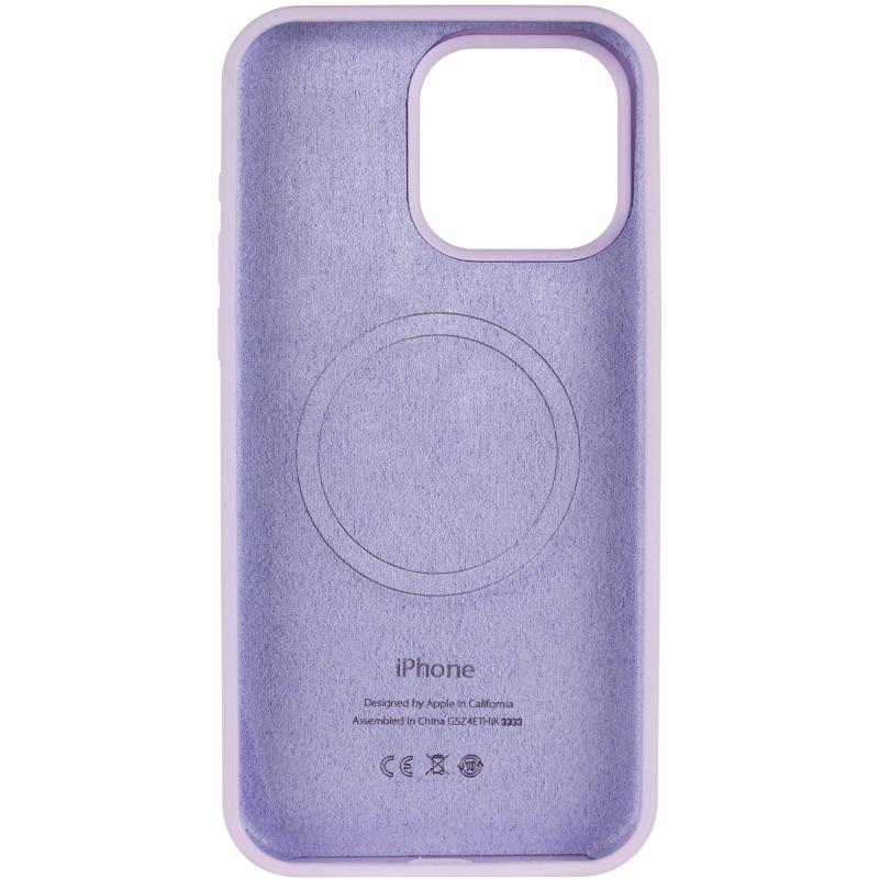 Чохол Silicone Case (AA) Logo with MagSafe для Apple iPhone 13 (6.1) на малюнкі №3