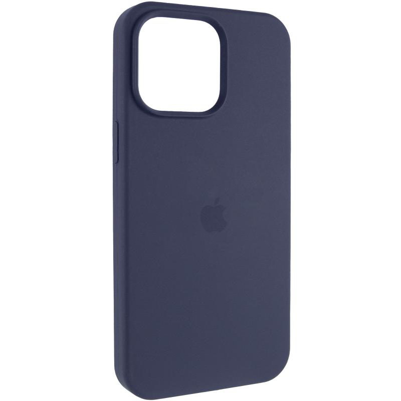 Чохол Silicone Case (AA) Logo with MagSafe для Apple iPhone 13 (6.1) на малюнкі №1