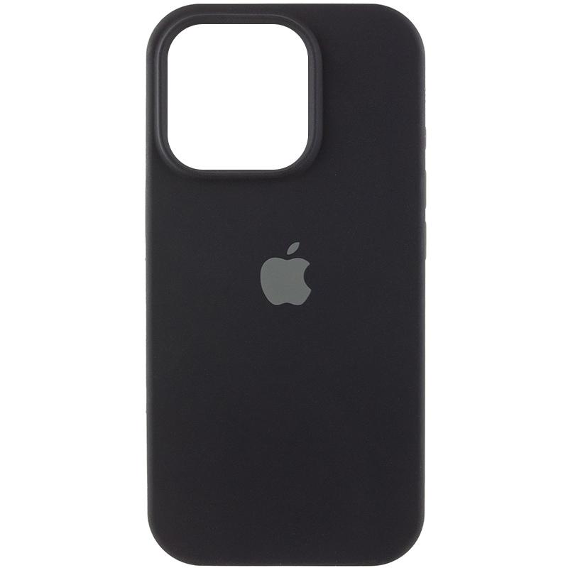 Чехол Silicone Case (AA) Logo with MagSafe для Apple iPhone 13 (6.1) на картинке №1