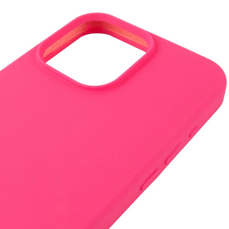 Чехол Silicone Case (AA) Logo with MagSafe для Apple iPhone 14 Pro Max (6.7) на картинке №4