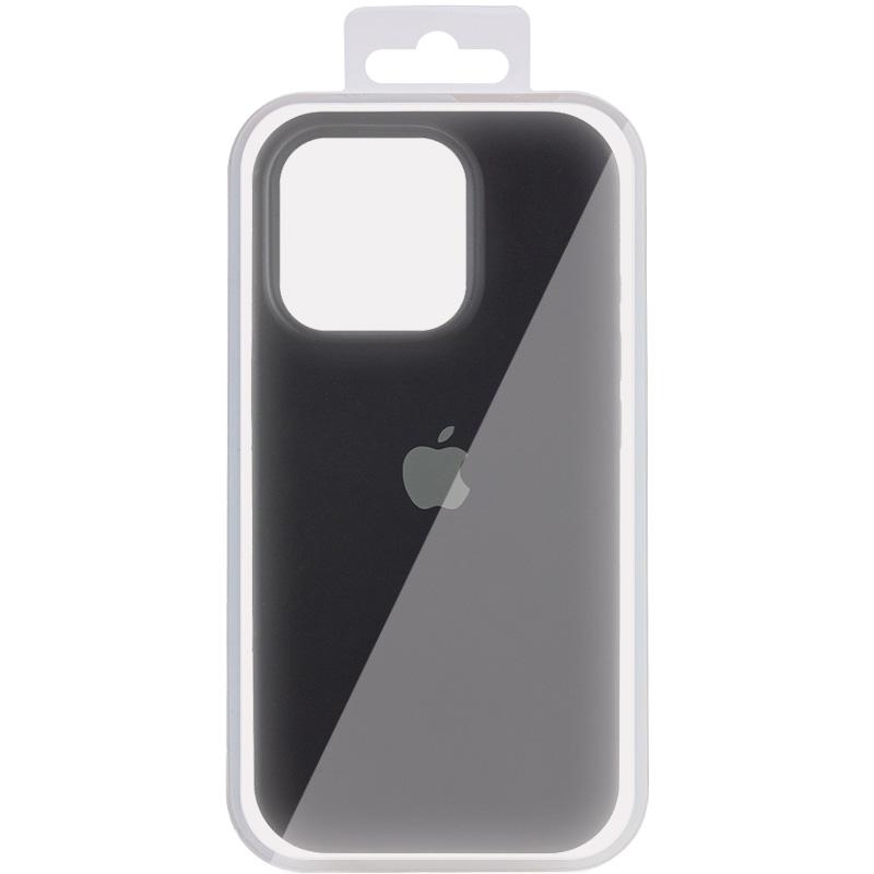 Чехол Silicone Case (AA) Logo with MagSafe для Apple iPhone 14 Pro Max (6.7) на картинке №2