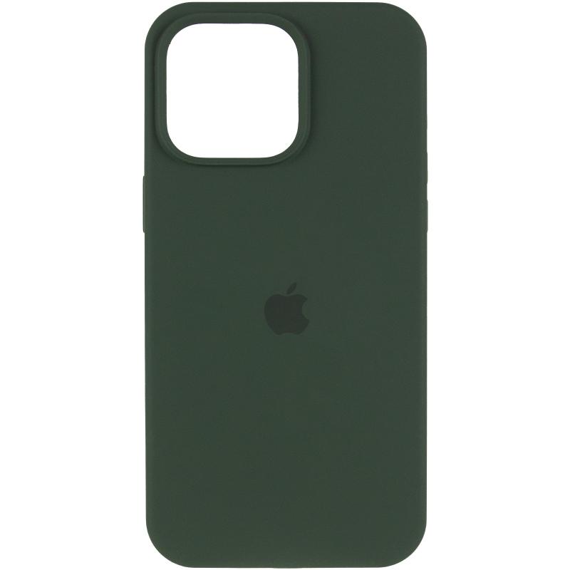 Чехол Silicone Case (AA) Logo with MagSafe для Apple iPhone 14 (6.1) на картинке №2
