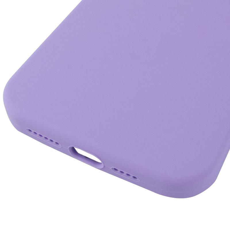 Чехол Silicone Case (AA) Logo with MagSafe для Apple iPhone 14 (6.1) на картинке №6