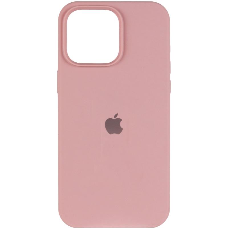 Чехол Silicone Case (AA) Logo with MagSafe для Apple iPhone 15 (6.1) на картинке №2