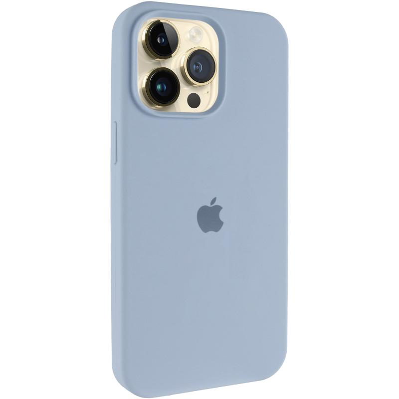Чехол Silicone Case (AA) Logo with MagSafe для Apple iPhone 15 Pro (6.1) на картинке №1