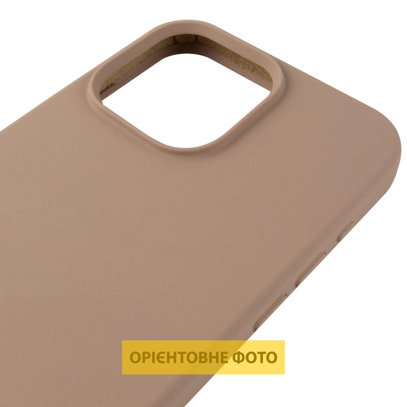 Чехол Silicone Case (AA) Logo with MagSafe для Apple iPhone 16 Pro (6.3) на картинке №4