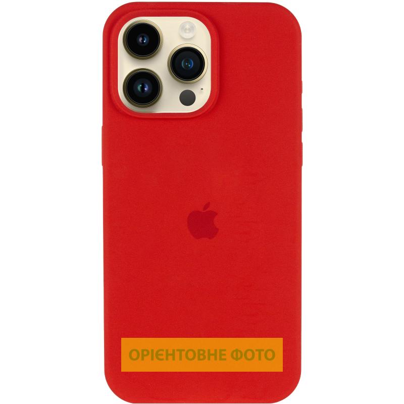 Чохол Silicone Case (AA) Logo with MagSafe для Apple iPhone 16 Pro (6.3) на малюнкі №2