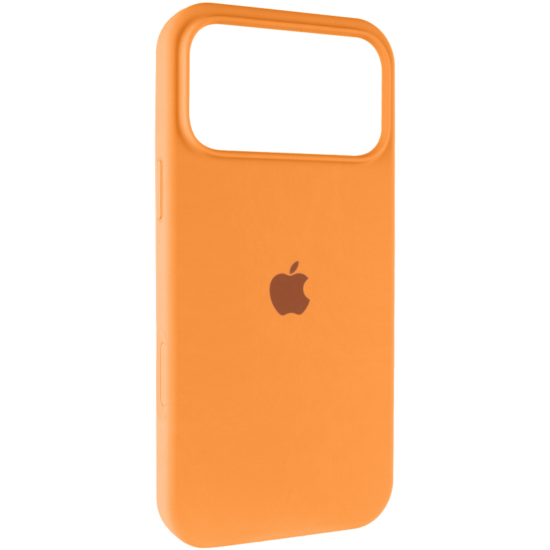 Чехол Silicone Case (AA) Logo with MagSafe для Apple iPhone 17 Pro (6.3) на картинке №1