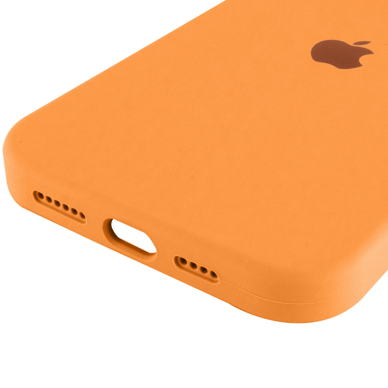 Чехол Silicone Case (AA) Logo with MagSafe для Apple iPhone 17 Pro Max (6.9) на картинке №3