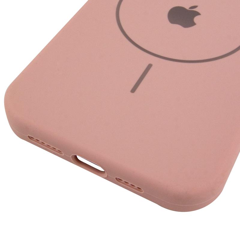 Чехол Silicone Case Full Protective (AA) V2 with MagSafe для Apple iPhone 13 Pro Max (6.7) на картинке №5