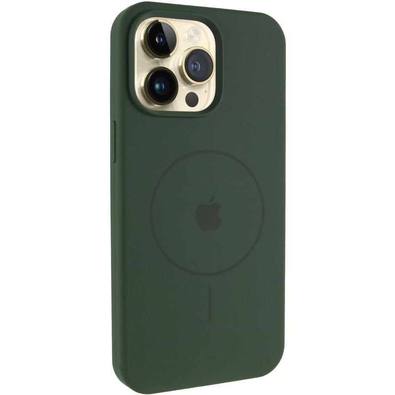 Чохол Silicone Case Full Protective (AA) V2 with MagSafe для Apple iPhone 14 Pro Max (6.7) на малюнкі №1