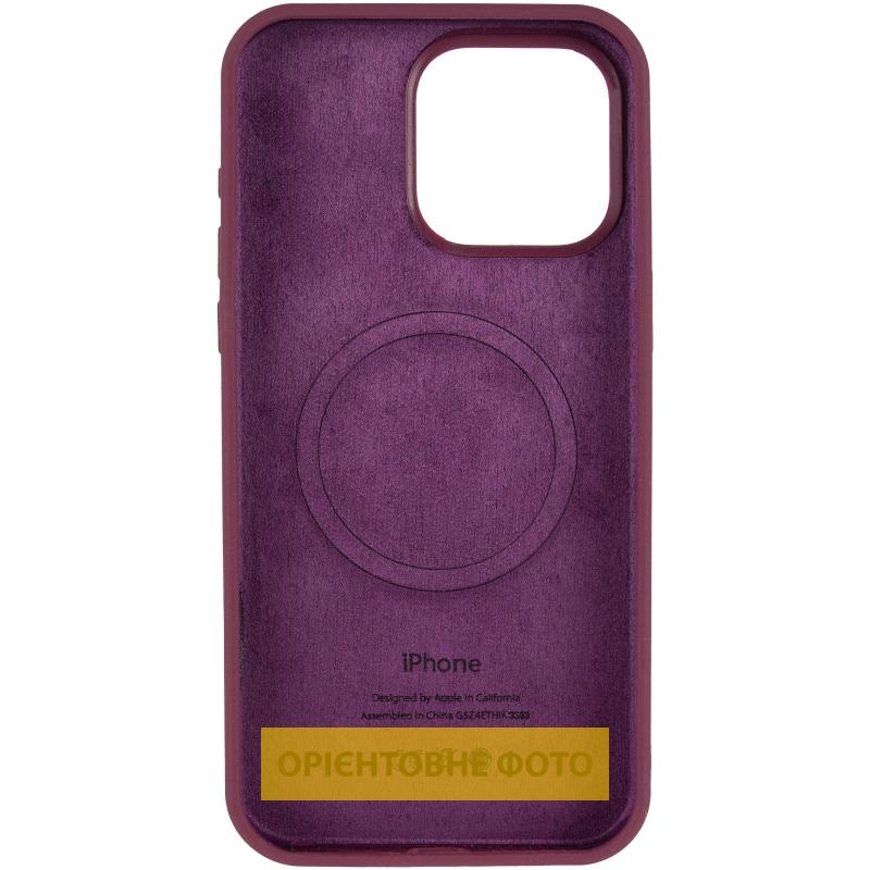 Чехол Silicone Case Full Protective (AA) V2 with MagSafe для Apple iPhone 16 (6.1) на картинке №3
