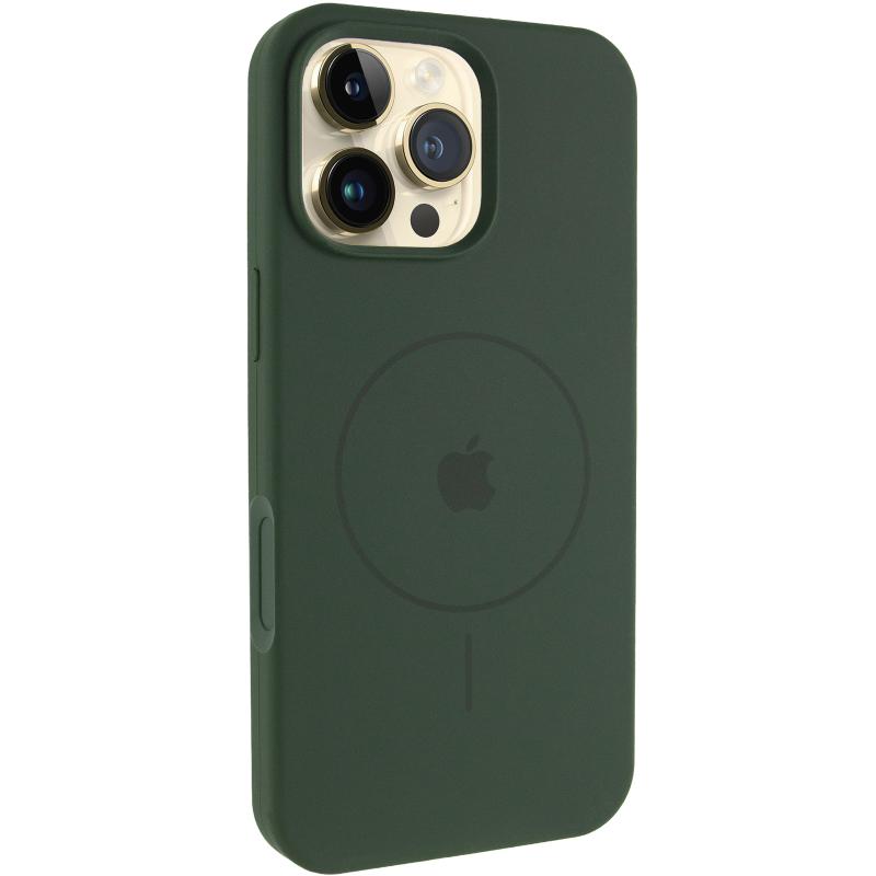 Чехол Silicone Case Full Protective (AA) V2 with MagSafe для Apple iPhone 16 Pro (6.3) на картинке №1