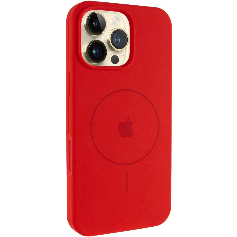 Чохол Silicone Case Full Protective (AA) V2 with MagSafe для Apple iPhone 16 Pro (6.3) на малюнкі №1