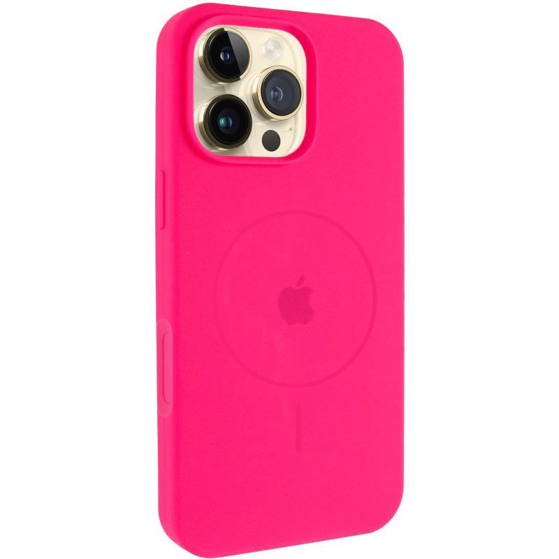 Чехол Silicone Case Full Protective (AA) V2 with MagSafe для Apple iPhone 16 Pro (6.3) на картинке №1