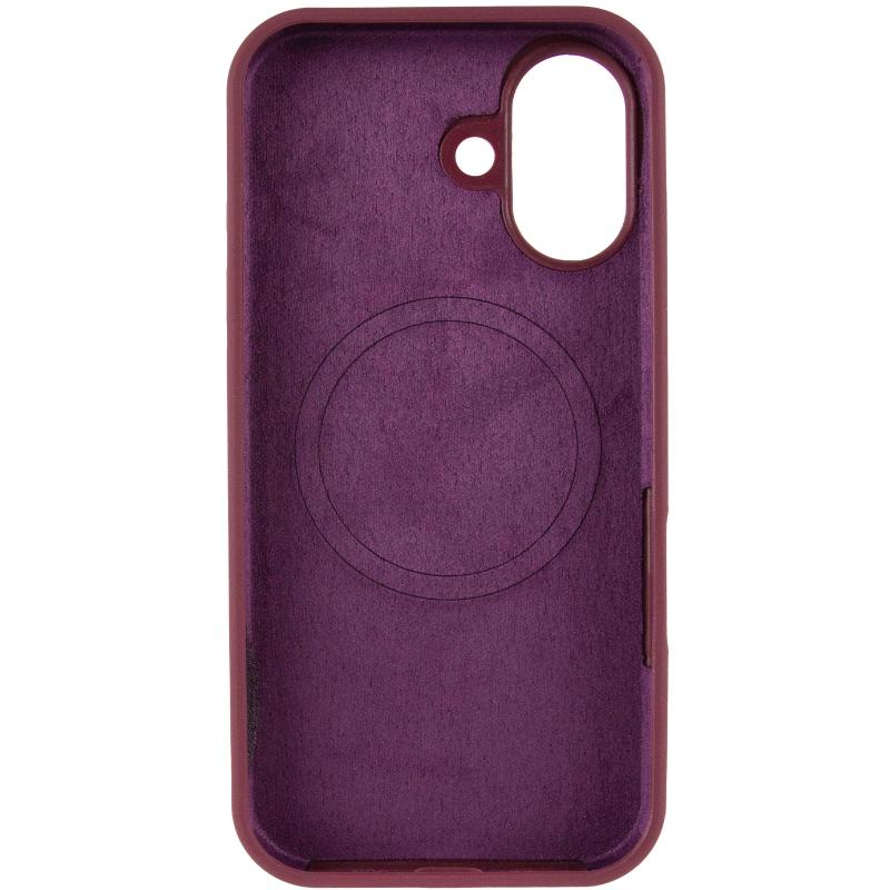 Чехол Silicone Case Full Protective (AA) V2 with MagSafe для Apple iPhone 17 (6.3) на картинке №3