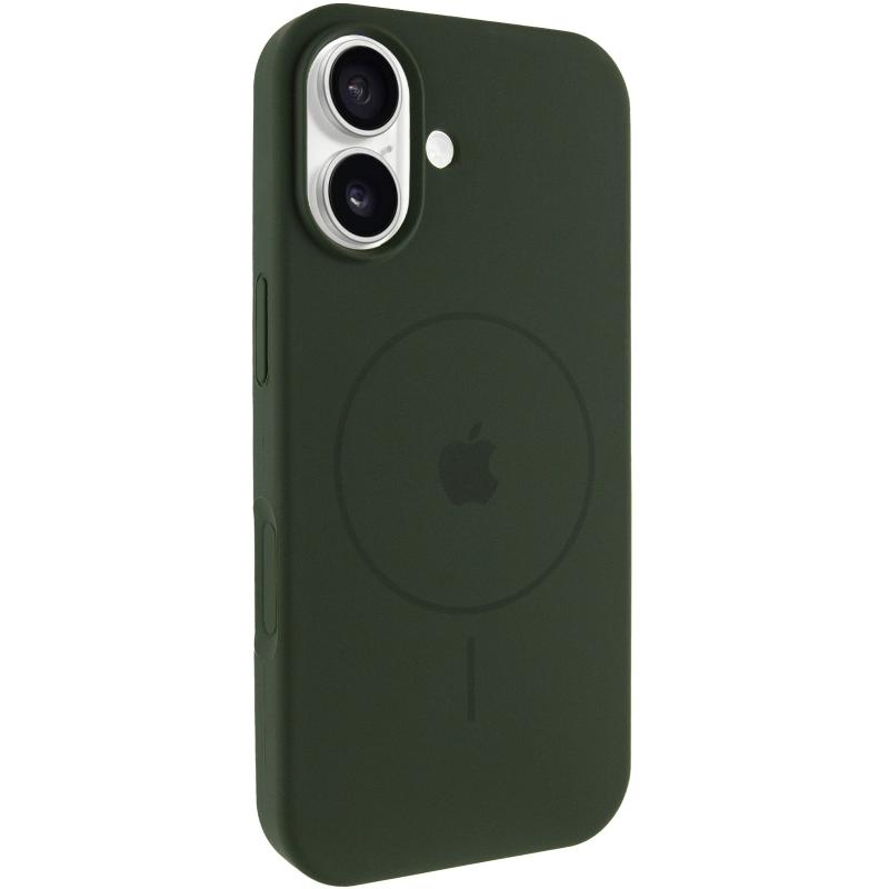 Чохол Silicone Case Full Protective (AA) V2 with MagSafe для Apple iPhone 17 (6.3) на малюнкі №1