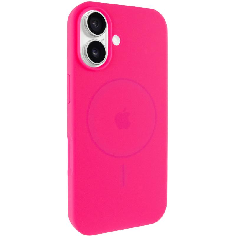 Чехол Silicone Case Full Protective (AA) V2 with MagSafe для Apple iPhone 17 (6.3) на картинке №1