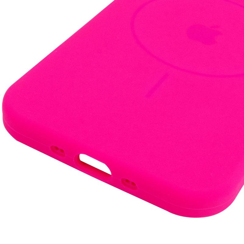 Чехол Silicone Case Full Protective (AA) V2 with MagSafe для Apple iPhone 17 (6.3) на картинке №4