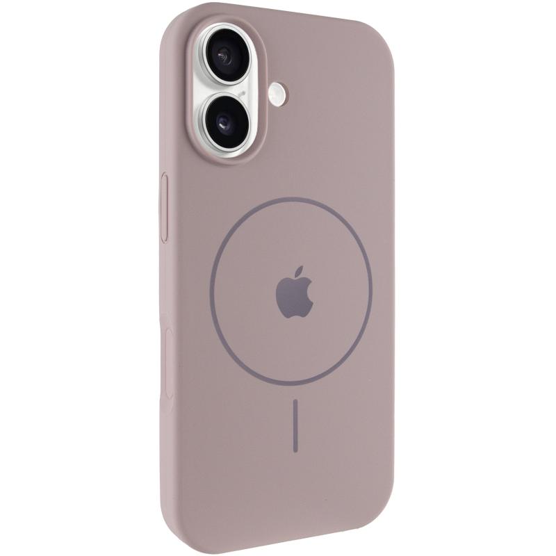 Чохол Silicone Case Full Protective (AA) V2 with MagSafe для Apple iPhone 17 (6.3) на малюнкі №1