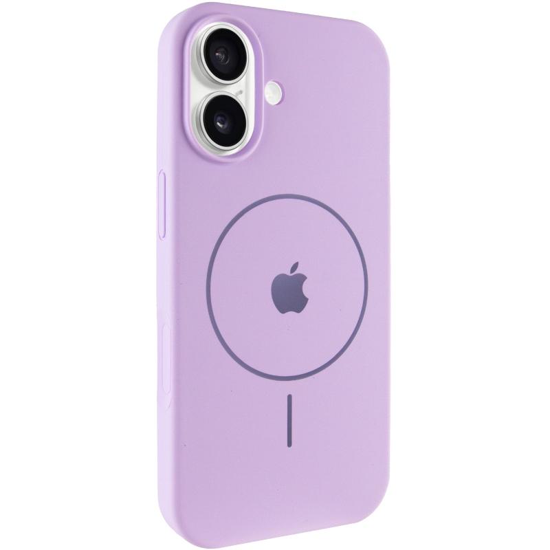 Чохол Silicone Case Full Protective (AA) V2 with MagSafe для Apple iPhone 17 (6.3) на малюнкі №1