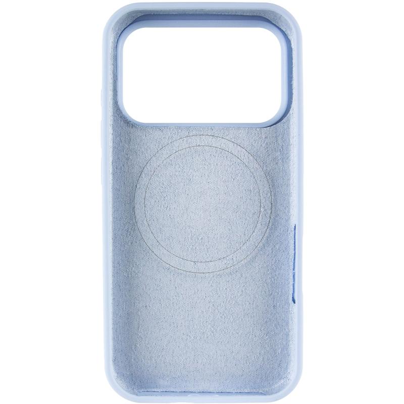 Чехол Silicone Case Full Protective (AA) V2 with MagSafe для Apple iPhone 17 Pro (6.3) на картинке №3