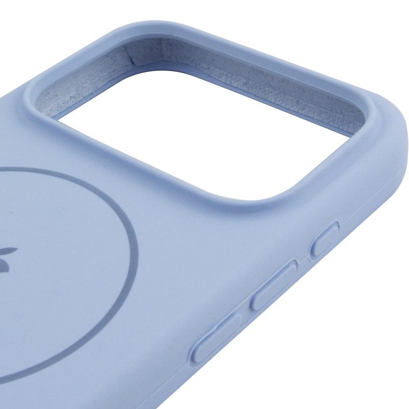 Чехол Silicone Case Full Protective (AA) V2 with MagSafe для Apple iPhone 17 Pro (6.3) на картинке №4