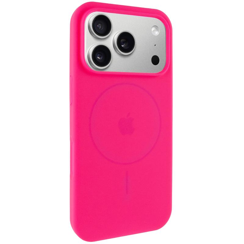 Чехол Silicone Case Full Protective (AA) V2 with MagSafe для Apple iPhone 17 Pro (6.3) на картинке №1