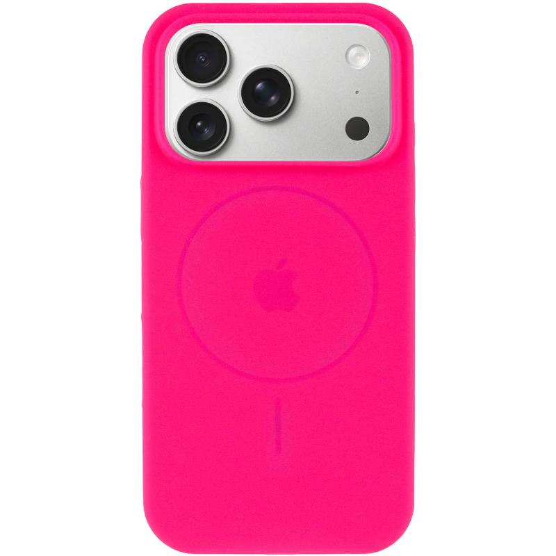 Чехол Silicone Case Full Protective (AA) V2 with MagSafe для Apple iPhone 17 Pro (6.3) на картинке №2