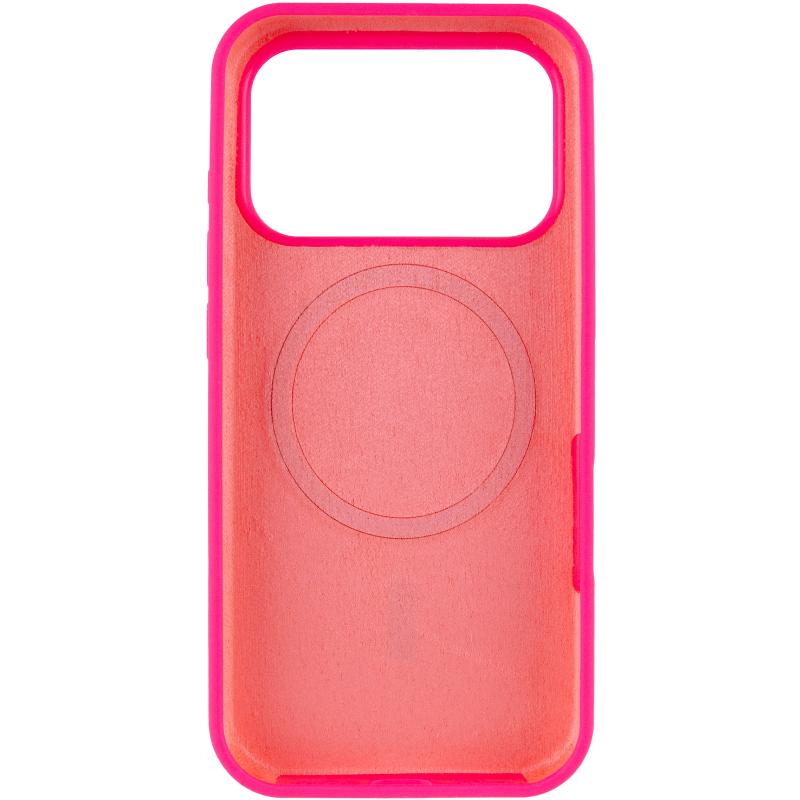 Чехол Silicone Case Full Protective (AA) V2 with MagSafe для Apple iPhone 17 Pro (6.3) на картинке №3