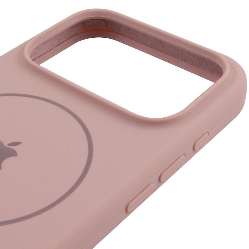 Чохол Silicone Case Full Protective (AA) V2 with MagSafe для Apple iPhone 17 Pro (6.3) на малюнкі №4