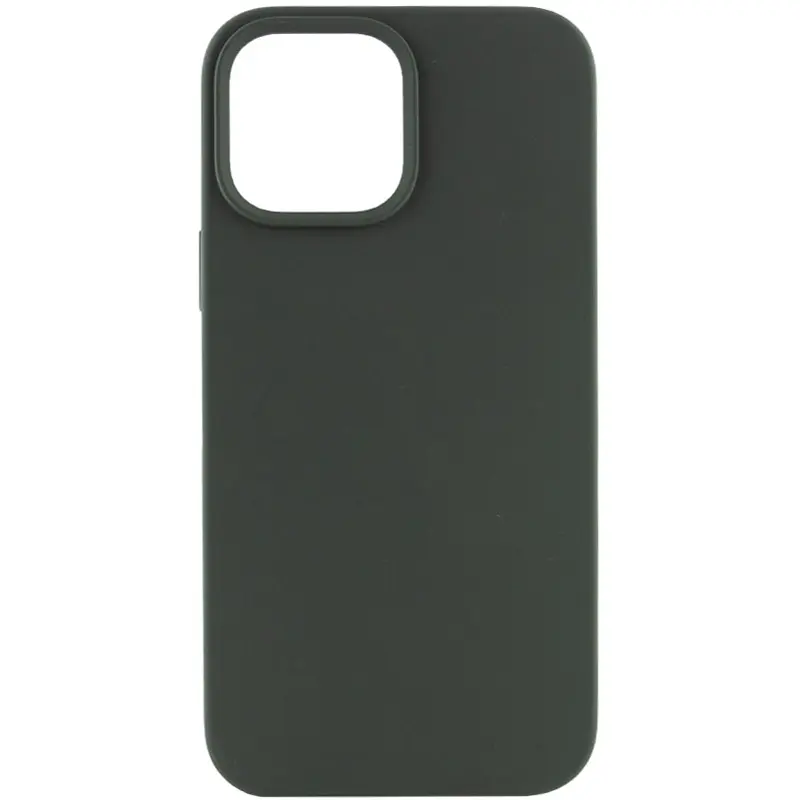 Чохол Silk (AA) NO LOGO with Magnetic Fit для Apple iPhone 12 Pro Max (6.7"), Зелений / Cyprus Green, Силікон, купити оптом з доставкою