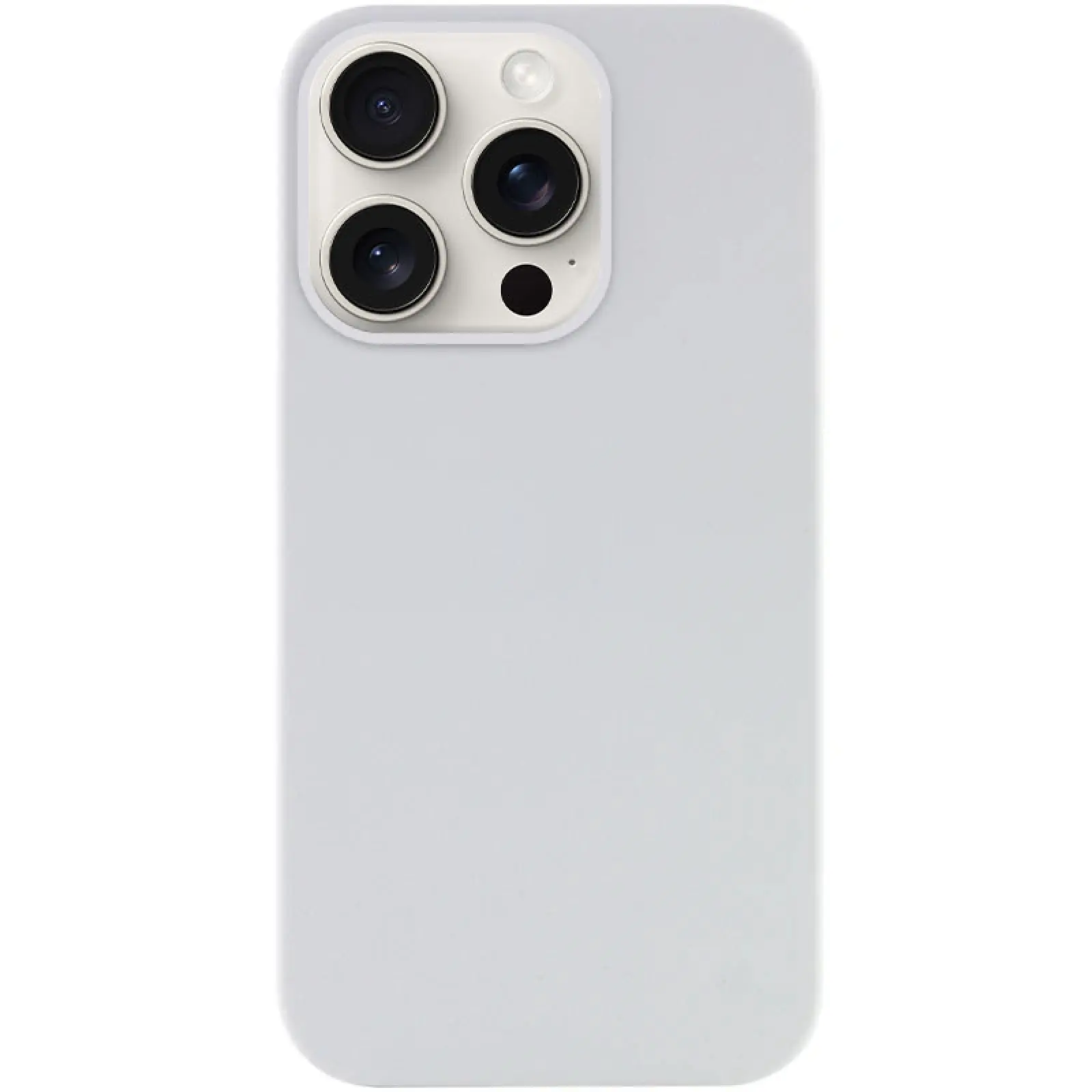 Чехол Silk (AA) NO LOGO with Magnetic Fit для Apple iPhone 14 Pro Max (6.7"), Белый / White, Силикон, купить оптом с доставкой