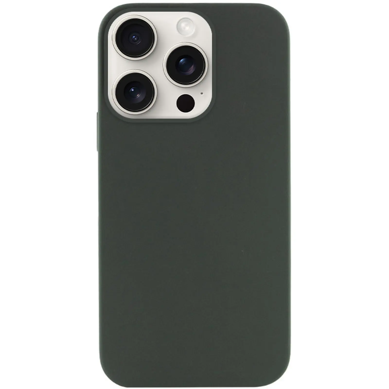 Чехол Silk (AA) NO LOGO with Magnetic Fit для Apple iPhone 16 Pro Max (6.9"), Зеленый / Cyprus Green, Силикон, купить оптом с доставкой