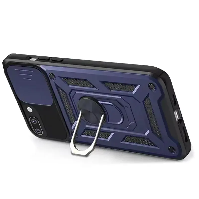 Чехол Ummi Camshield Serge Ring для Apple iPhone 7 plus / 8 plus (5.5"), Синий / Navy 1, TPU+PC, купить оптом с доставкой