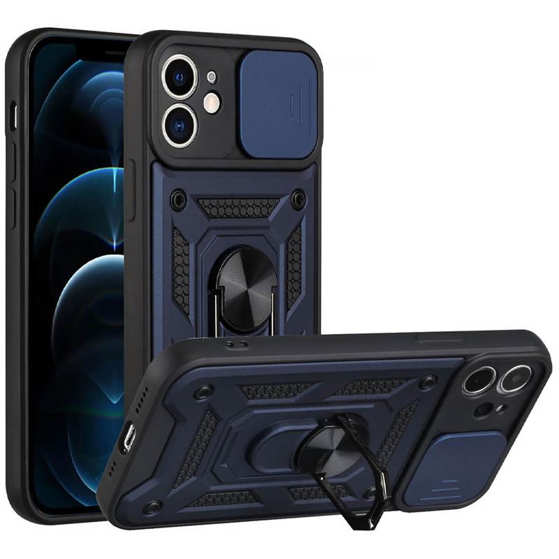 Протиударний чохол Ummi Camshield Serge Ring для Apple iPhone 11 (6.1) | Броньований з кільцем-підставкою на малюнкі №2