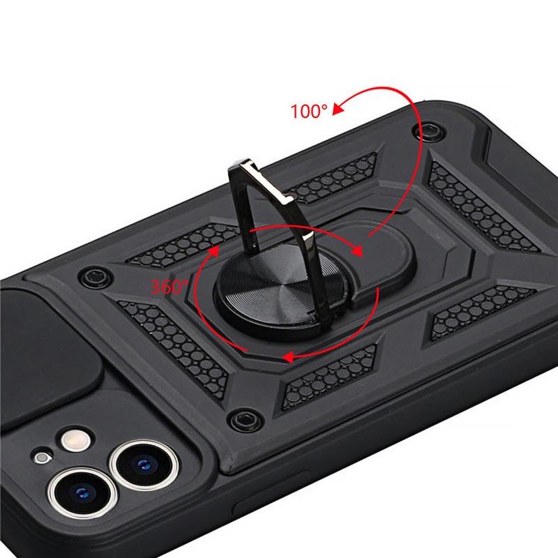 Протиударний чохол Ummi Camshield Serge Ring для Apple iPhone 11 (6.1) | Броньований з кільцем-підставкою на малюнкі №3