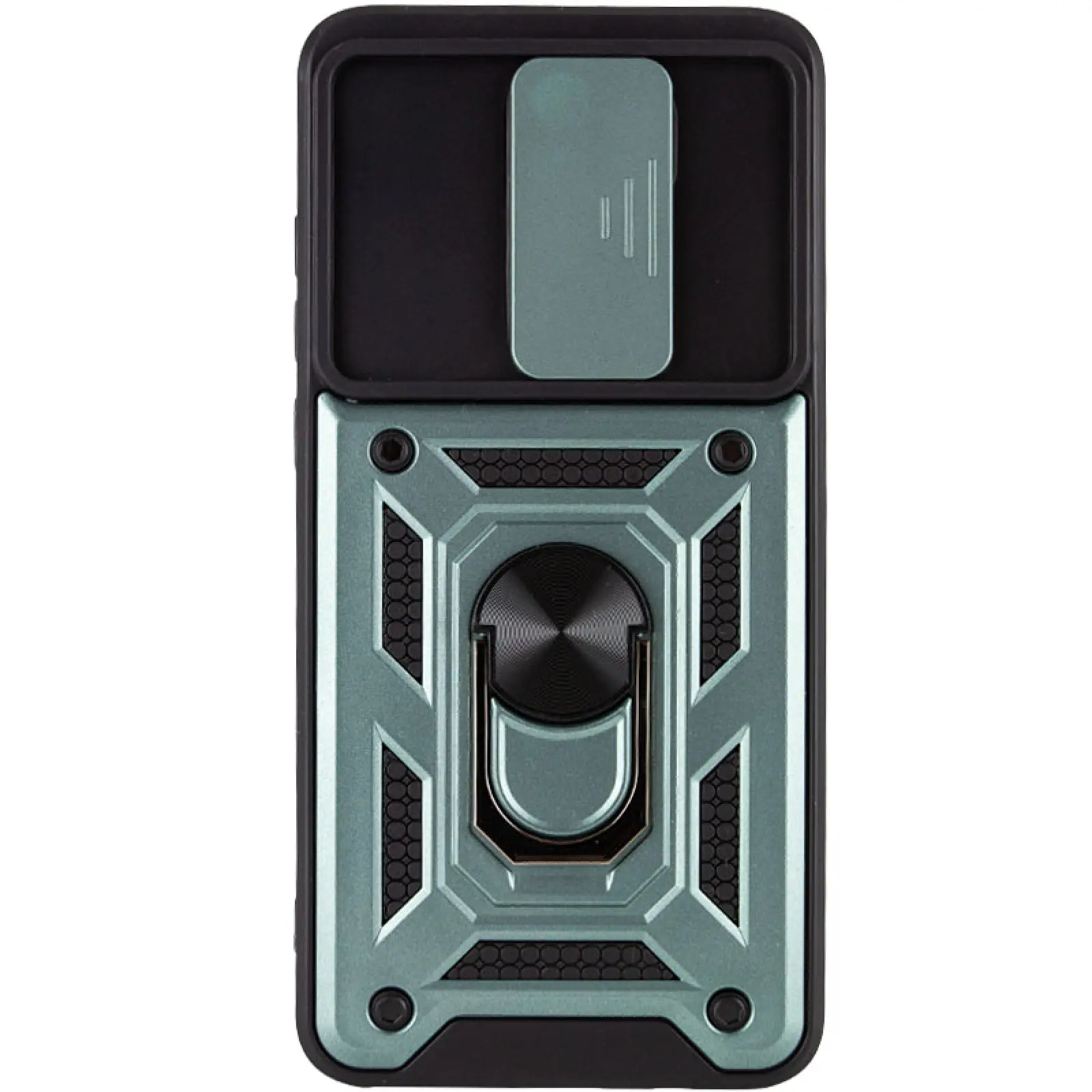 Чохол Ummi Camshield Serge Ring для Xiaomi Redmi Note 8 Pro, Зелений 1, TPU+PC, купити оптом з доставкою