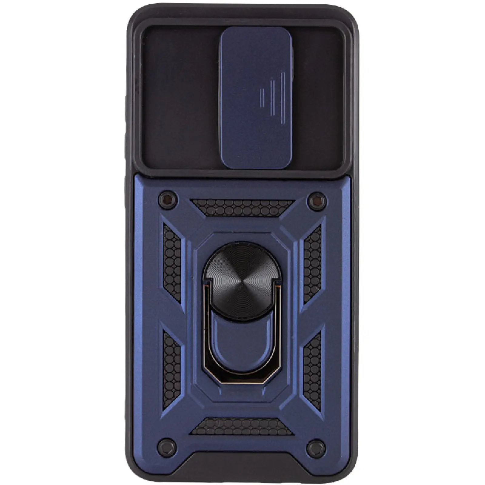 Чехол Ummi Camshield Serge Ring для Xiaomi Redmi Note 8 Pro, Синий / Navy 1, TPU+PC, купить оптом с доставкой