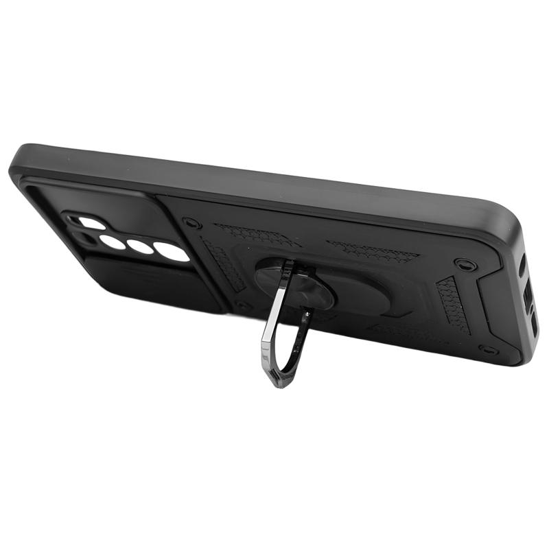 Противоударный чехол Ummi Camshield Serge Ring для Xiaomi Redmi Note 8 Pro | Бронированый с кольцом-подставкой Фото 3 Противоударный чехол Ummi Camshield Serge Ring для Xiaomi Redmi Note 8 Pro | Бронированый с кольцом-подставкой на картинке №3