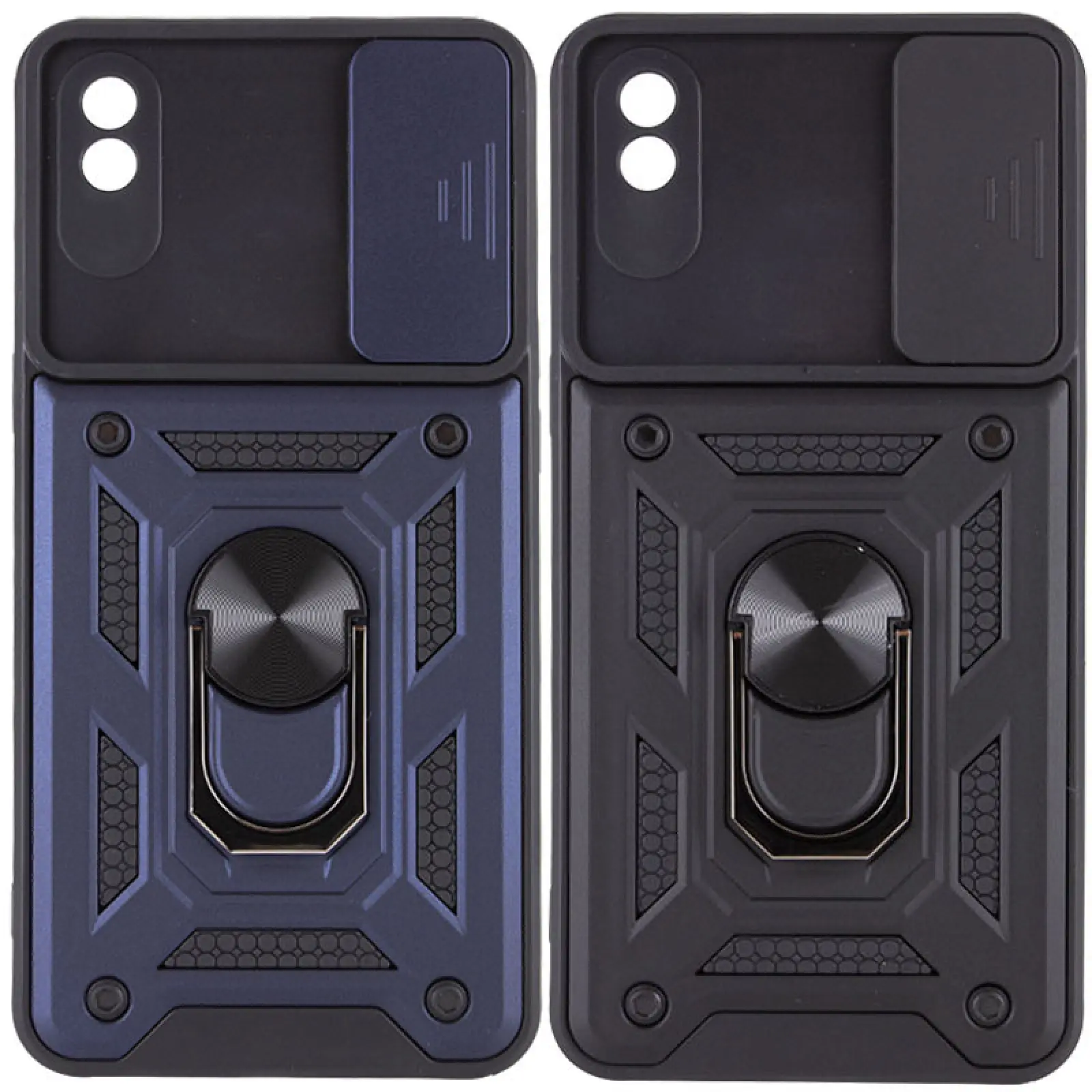 Чохол Ummi Camshield Serge Ring для Xiaomi Redmi 9A, TPU+PC, купити оптом з доставкою