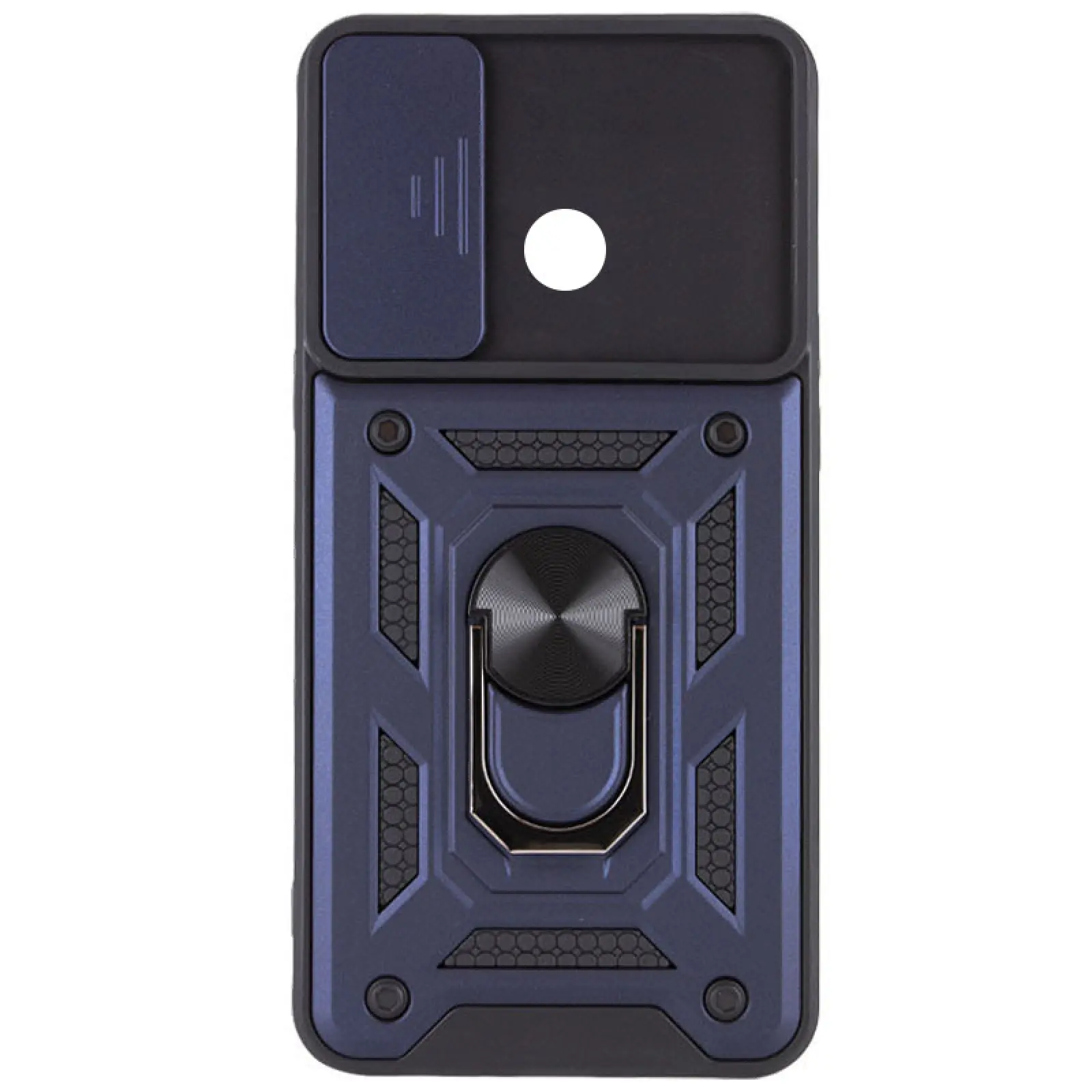 Чехол Ummi Camshield Serge Ring для Xiaomi Redmi 9C / Redmi 10A, Синий / Navy 1, TPU+PC, купить оптом с доставкой