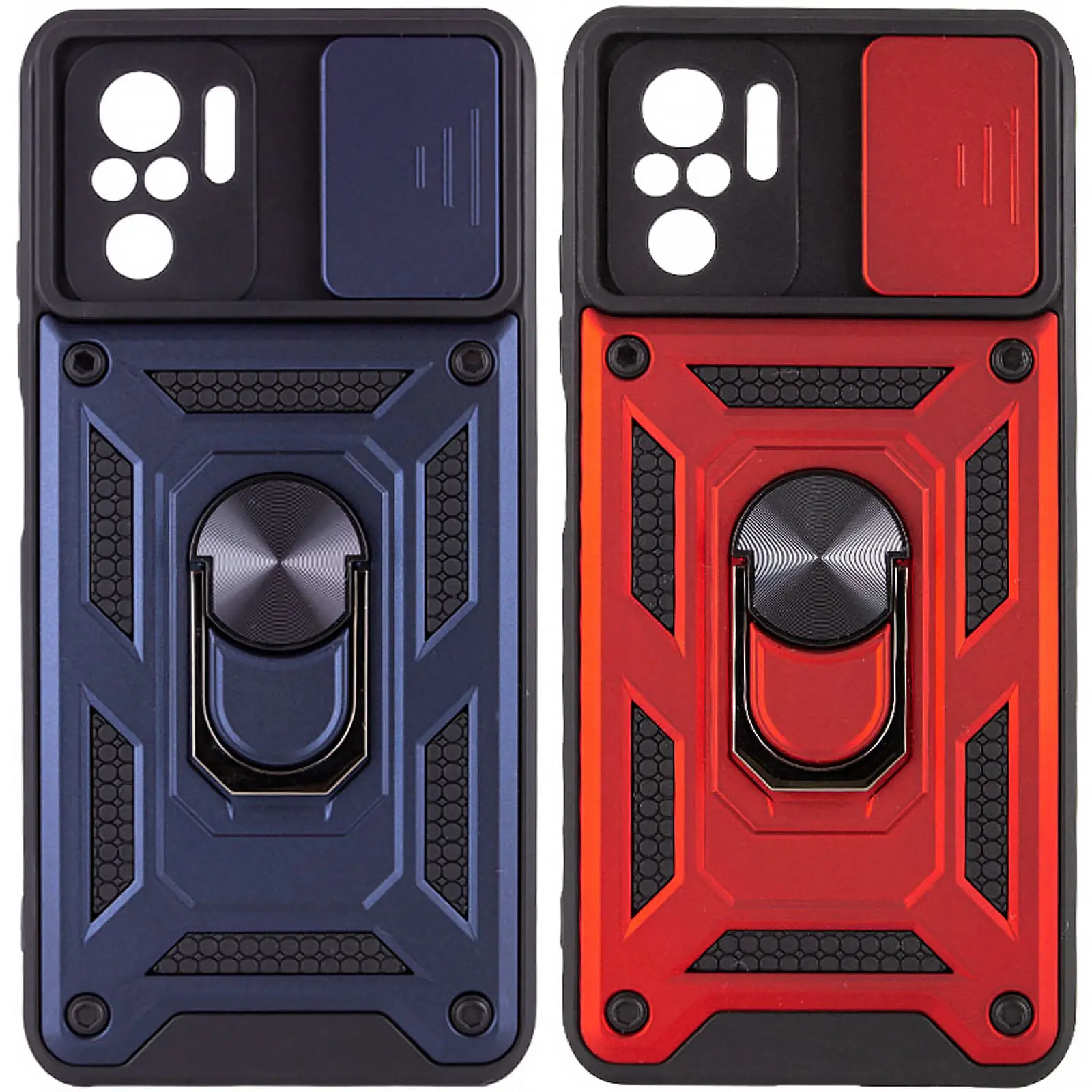 Чохол Ummi Camshield Serge Ring для Xiaomi Redmi Note 10 / Note 10s / Poco M5s, TPU+PC, купити оптом з доставкою